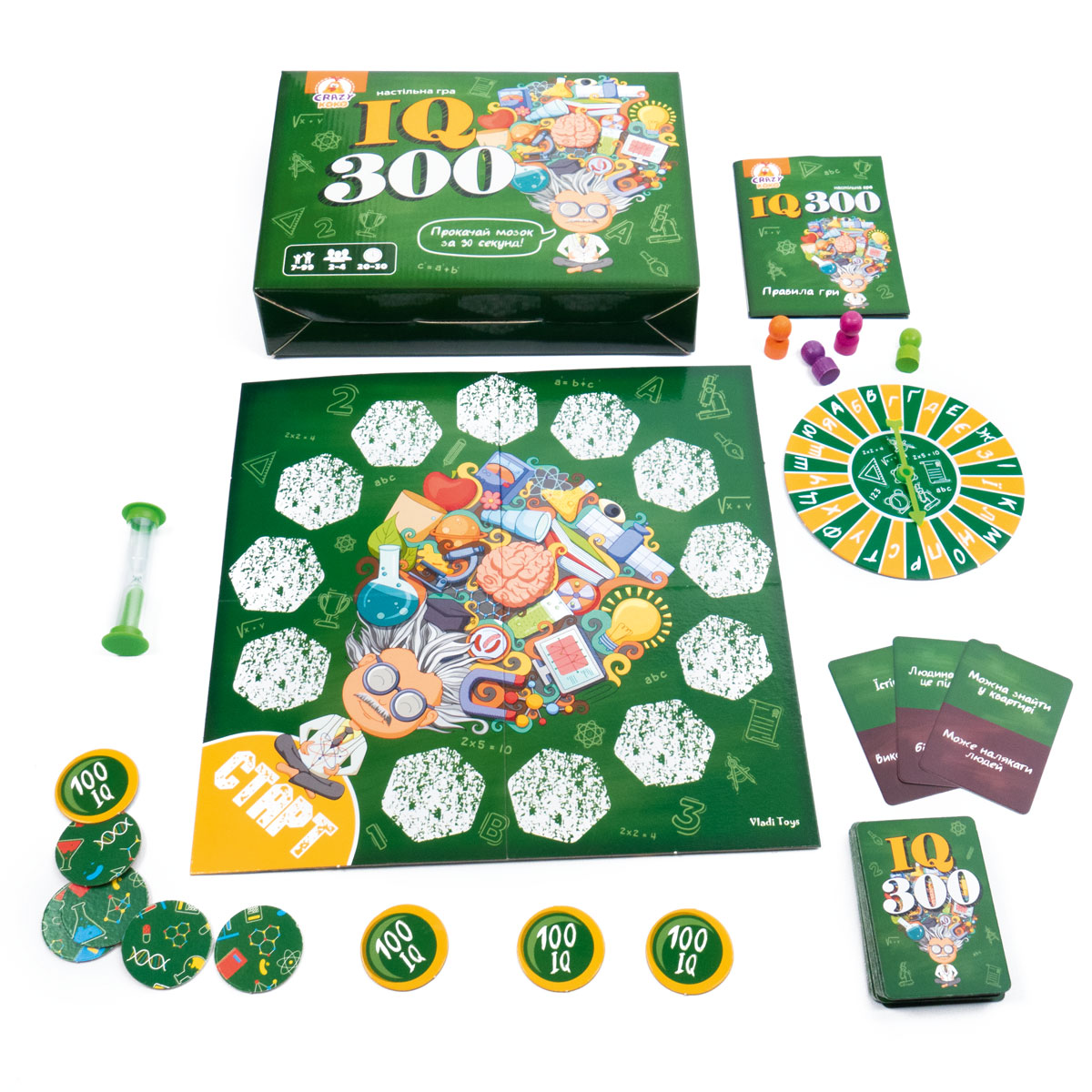 Игра настольная развлекательная "Q300" Vladi Toys, VT8055-46 1