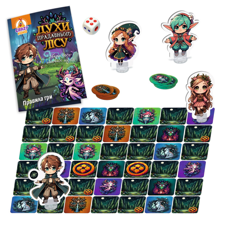 Игра настольная развлекательная "Духи древнего леса" Vladi Toys, VT8055-48 1
