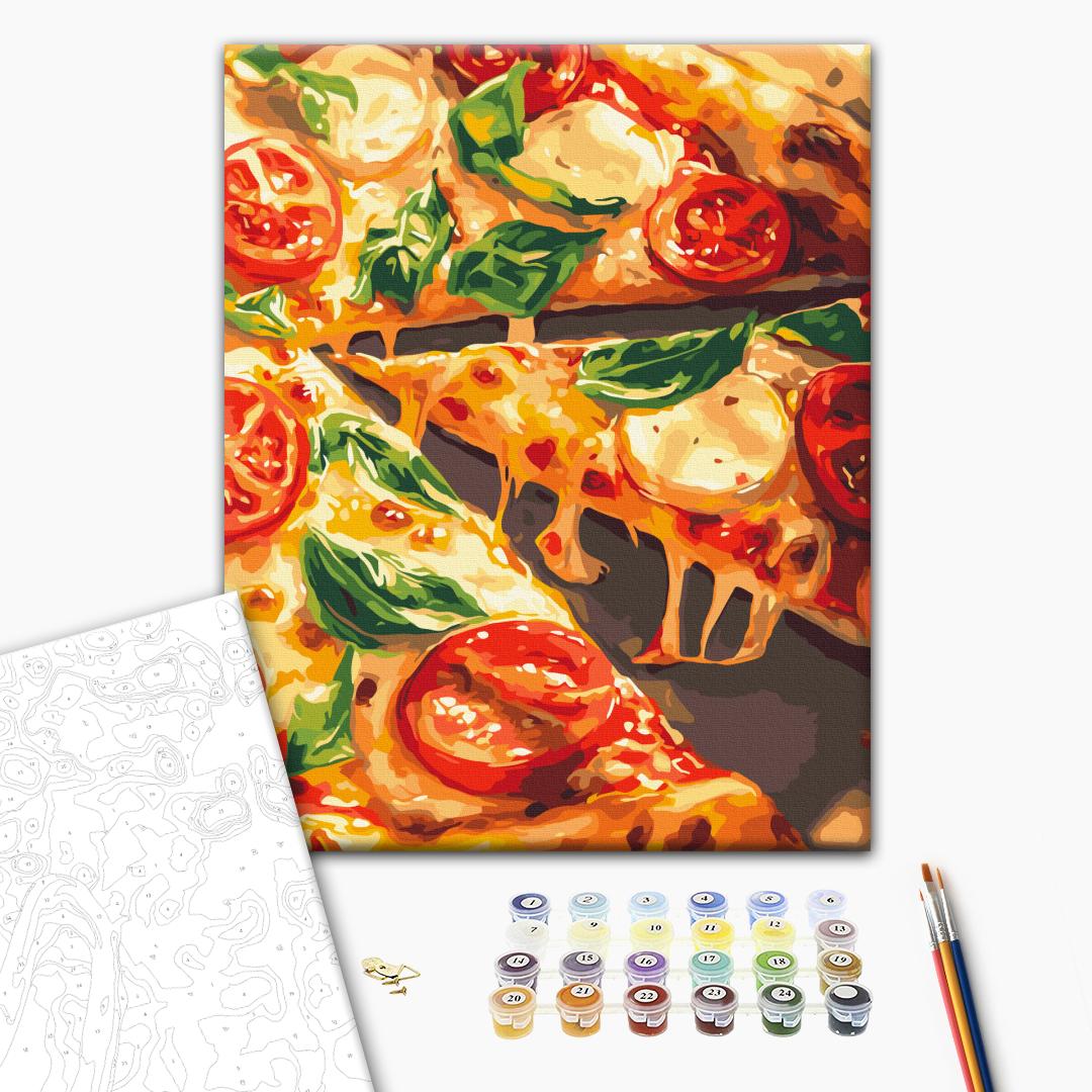 Картина по номерам «Ароматная пицца», BS54441 1