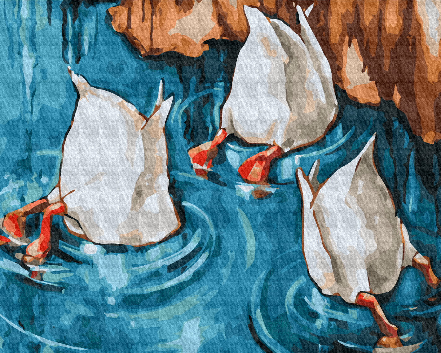 Картина по номерам «Гусиные лапки © ANNART», BS53875