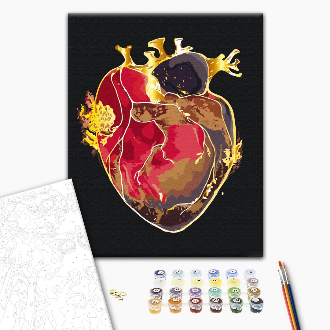 Картина по номерам «С любовью к себе © Юлия Ангелюк», BS54433 1