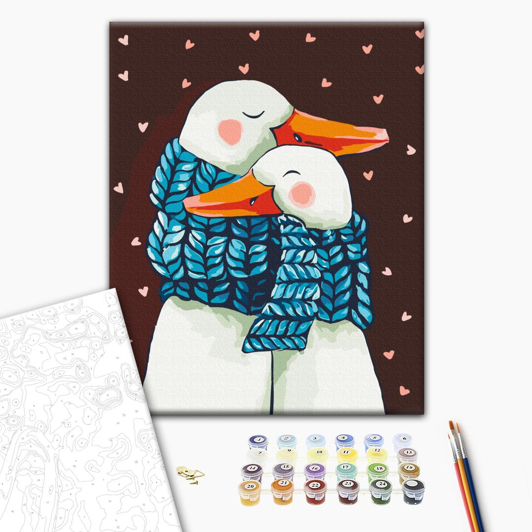 Картина по номерам «Согревающие объятия © ANNART», BS53877 1