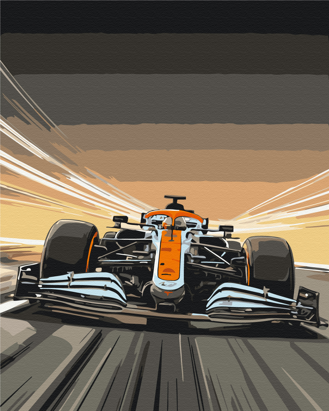 Картина по номерам «Мгновение ускорения», BS54522