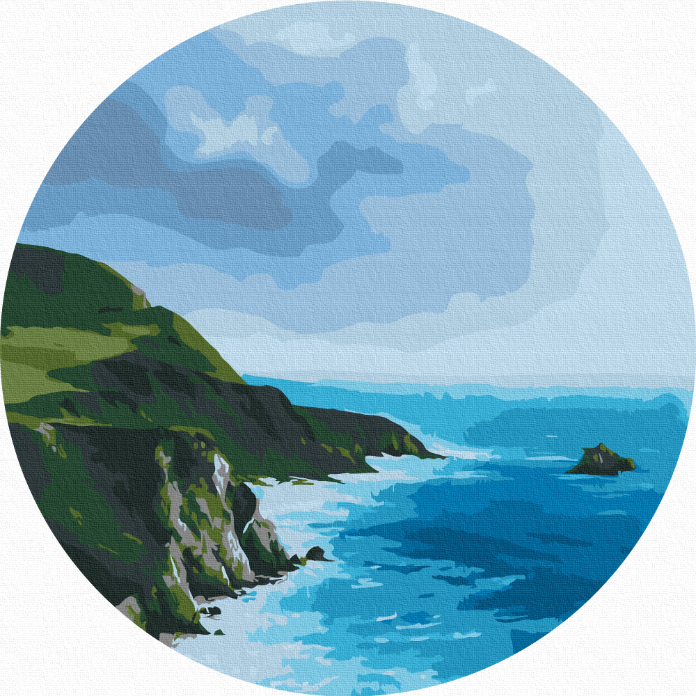 Картина по номерам «Между небом и землей © Инна Шевякова», RC00127M