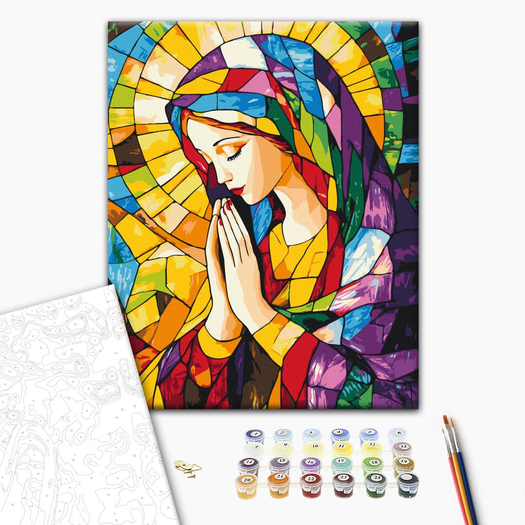 Картина за номерами "Молитва світла", BS54327 1