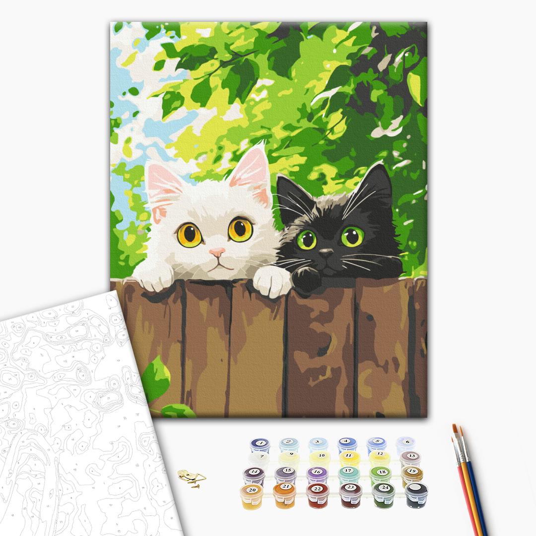 Картина по номерам «Пушистые разведчики», KBS0192 1