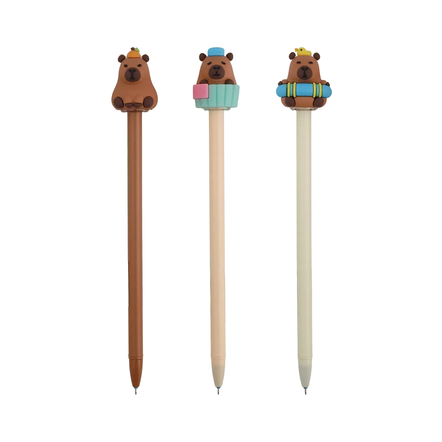 Ручка гелева "Пиши-стирай" Capybara, 0,5 мм, синя, ZB.2232