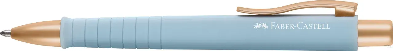 Ручка кулькова Poly Ball urban XB автомат Sky blue, 241186 Faber-Castell 1