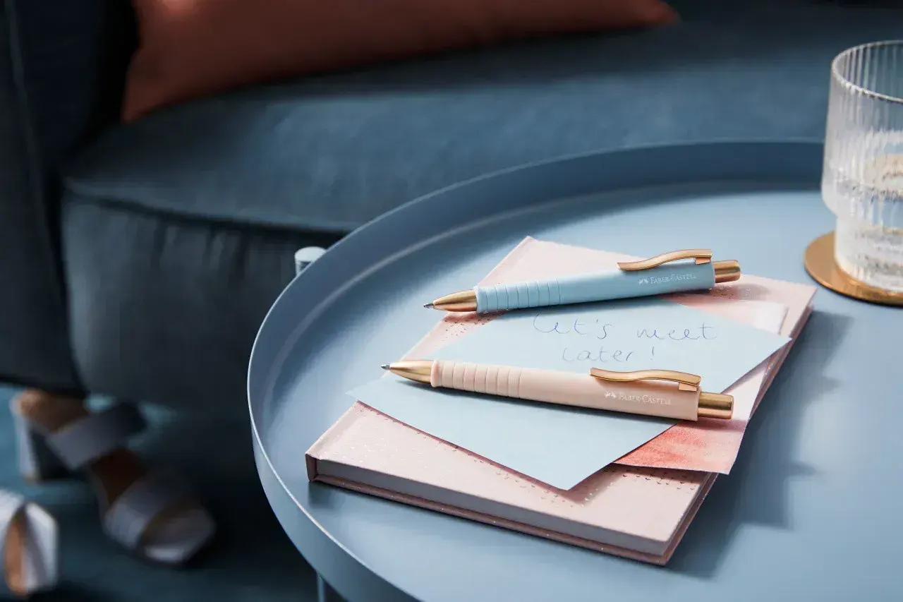 Ручка кулькова Poly Ball urban XB автомат Sky blue, 241186 Faber-Castell 2