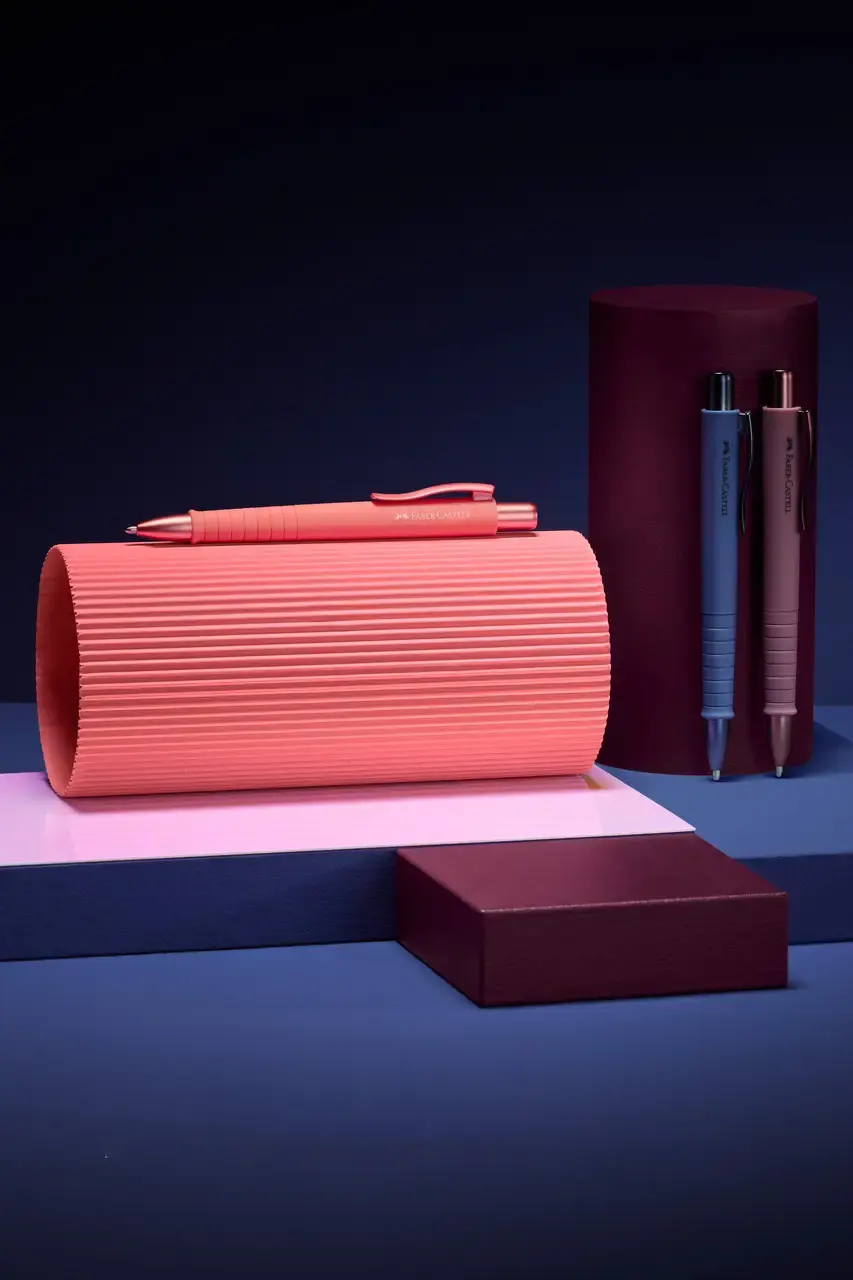 Ручка кулькова Poly Ball Urban XB автомат корпус Coral, 241125 Faber-Castell 1