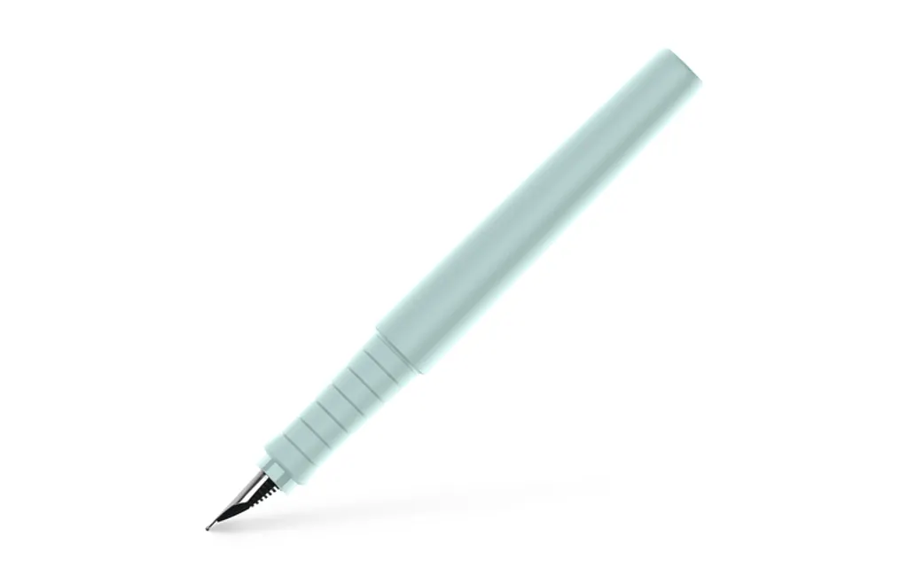 Ручка пір`яна Poly Pen F Caribic Blue, 241011 Faber-Castell