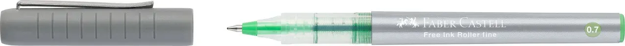 Ручка-ролер Free Ink 0,7 мм зелений, 348166 Faber-Castell 1