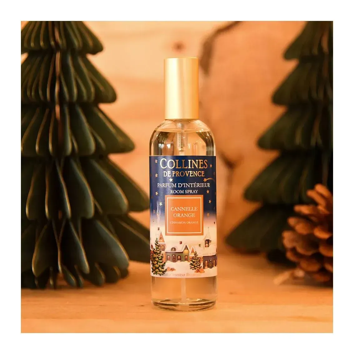 Спрей для кімнати "Апельсин-кориця" 100 мл, C3304COR, Collines de Provence 1