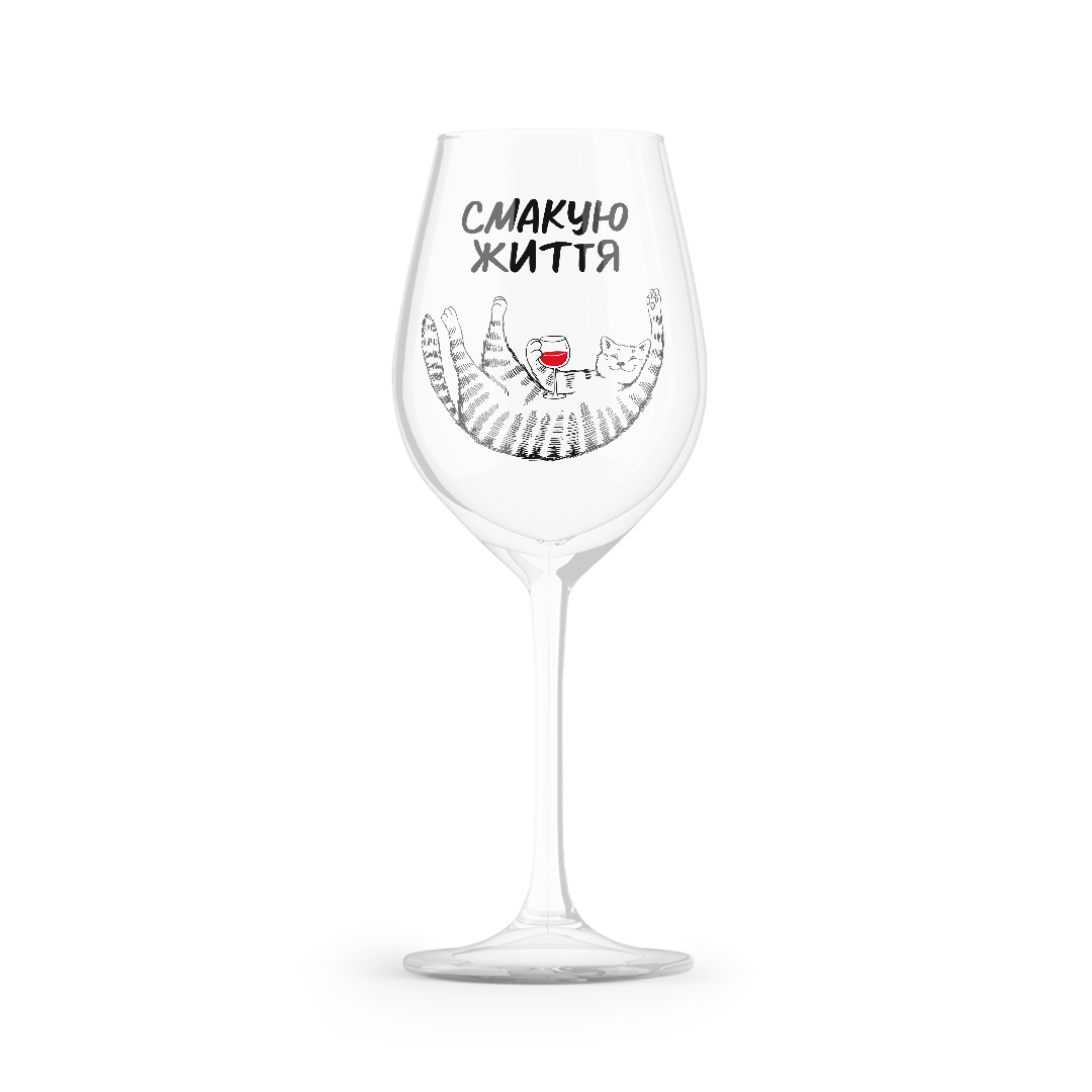 Бокал "Кот выходного дня", orner-2300