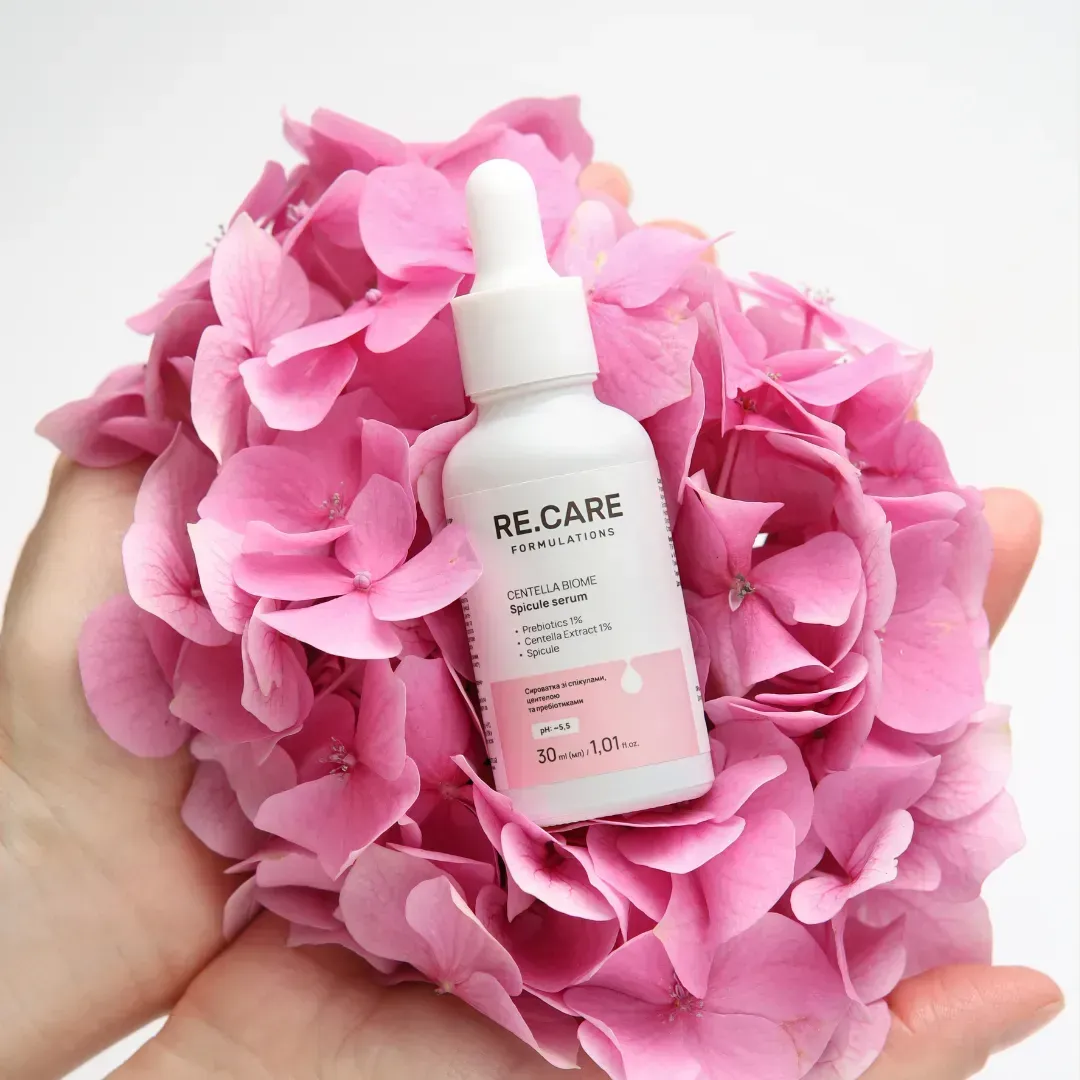 Сироватка зі спікулами, центелою та пребіотиками Centella Biome Spicule Serum RECARE 30 мл, 289831 3