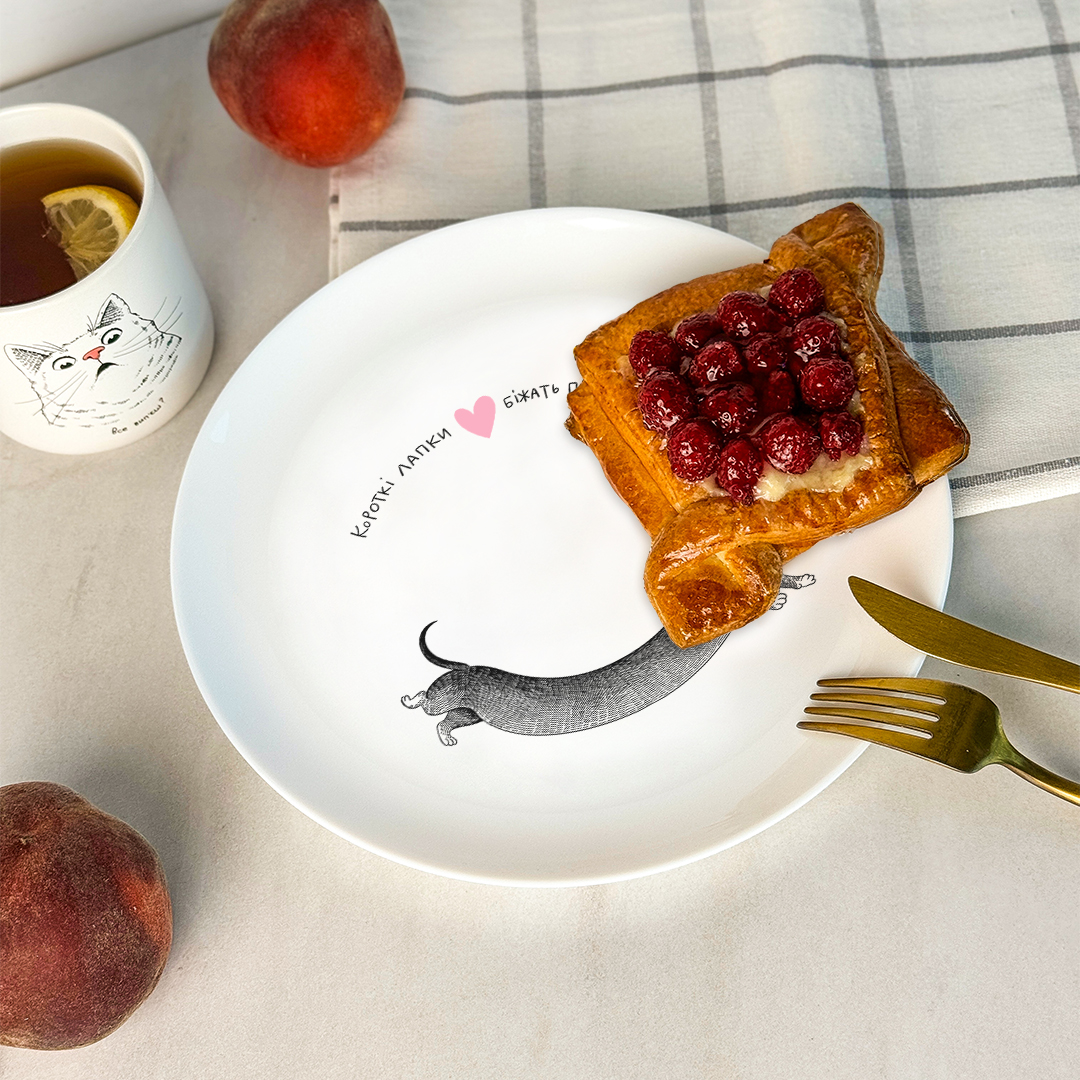 Тарелка "Такса", orner-0633 2