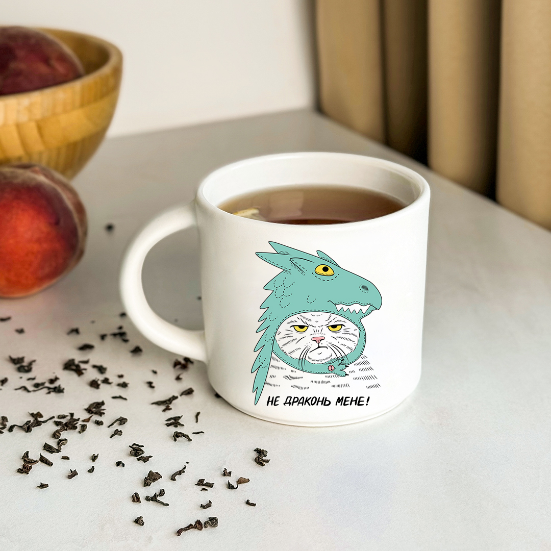 Чашка "Кот-дракон", orner-2246 3