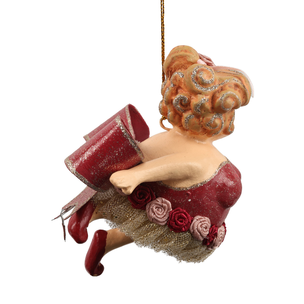 Підвіска новорічна Круглолиця дворецька дама 13 см (3 види в асорт.), B 96507 GOODWILL 1