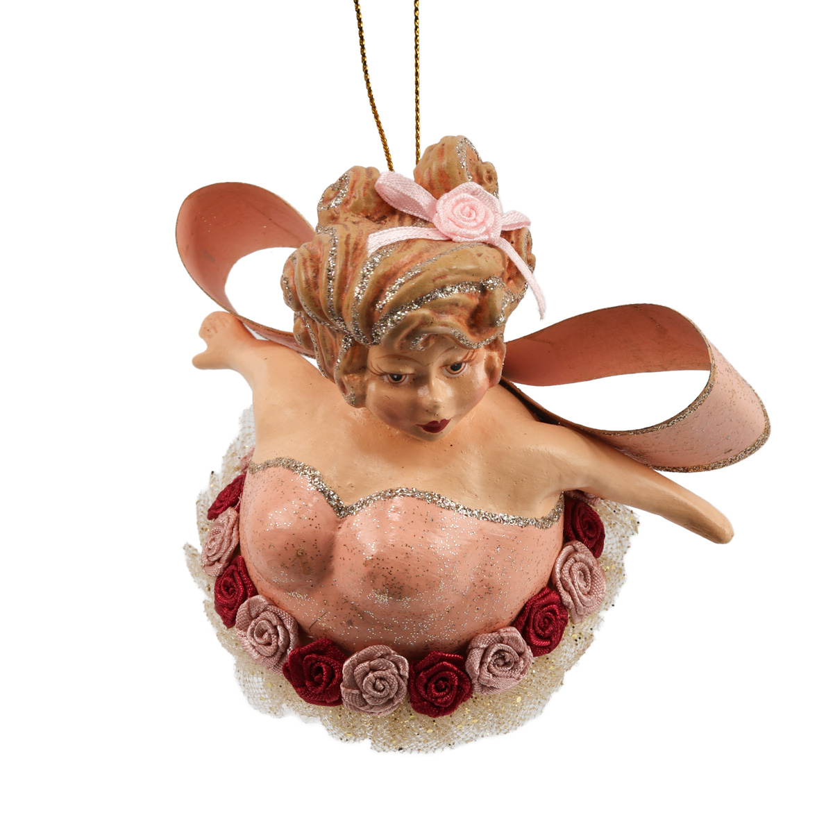 Підвіска новорічна Круглолиця дворецька дама 13 см (3 види в асорт.), B 96507 GOODWILL 5