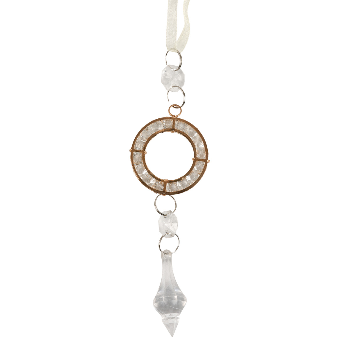 Подвеска новогодняя, ​​золото (3 вида в ассорт.), CAA642450