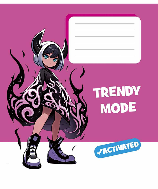 Зошит 24 кл. Школярик УФ лак (2405) 2