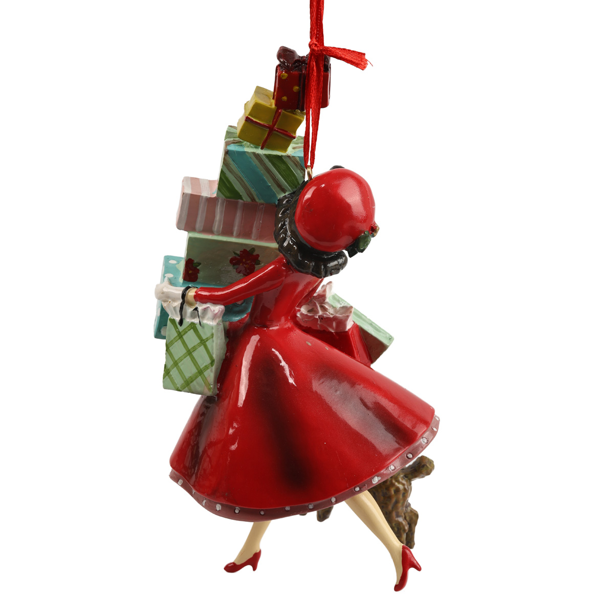 Фигурка декоративная на подвесе "Время подарков" 17,5 см, 208-301 2