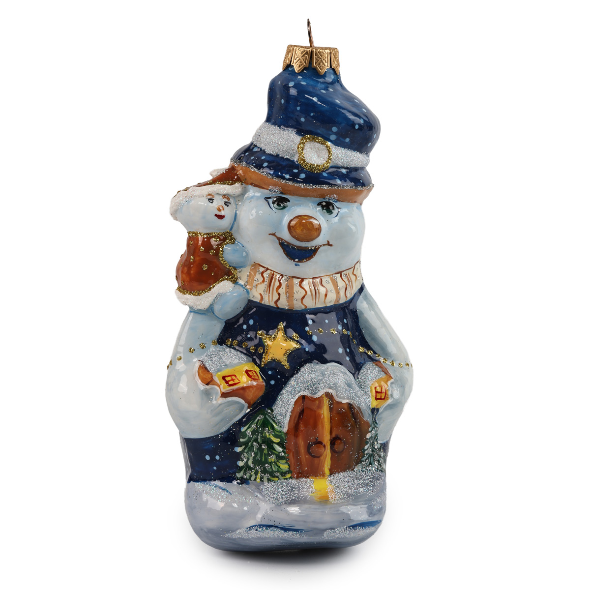 Игрушка елковая "мистер Айс и Льдинка"