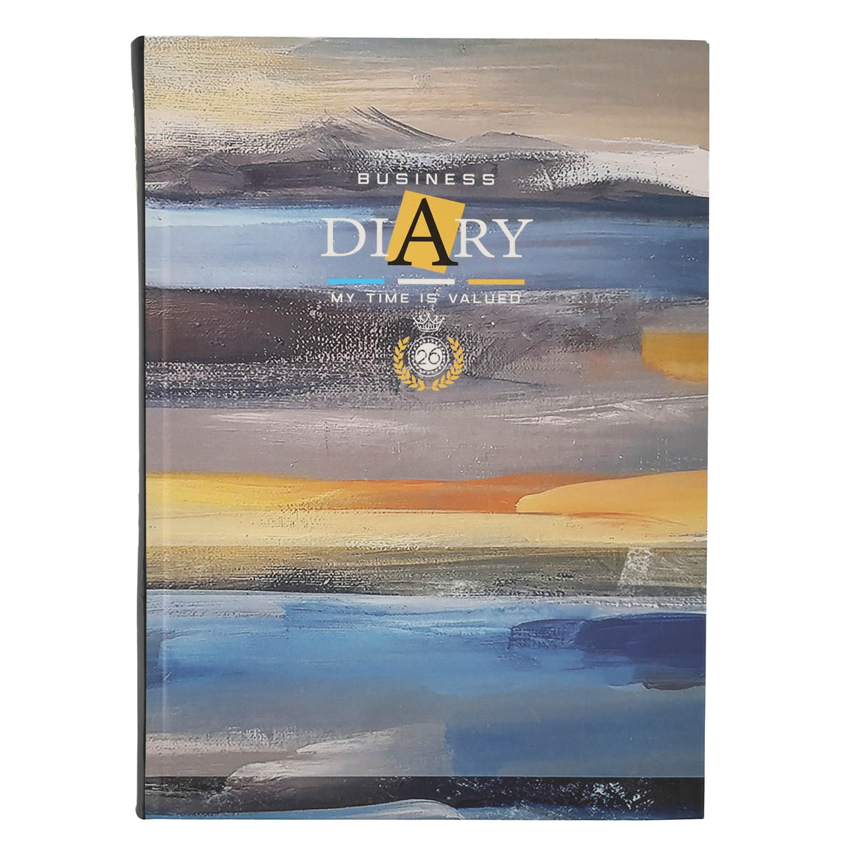 Дневник датированный, матовая ламинация, 160 л., 143х197 мм