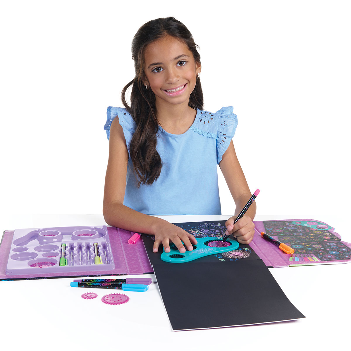 Набор для творчества Nebulous Stars - Скетчбук: Звездный спирограф, 11383 5