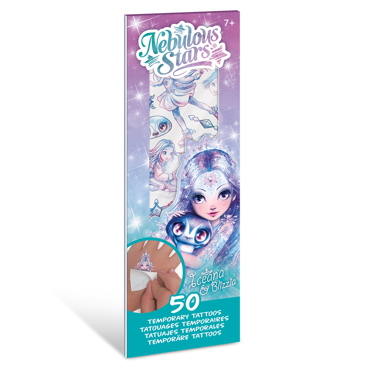 Набор временных татуировок Nebulous Stars - Боди-арт: Звездные рисунки (в ассорт.), 11458 6
