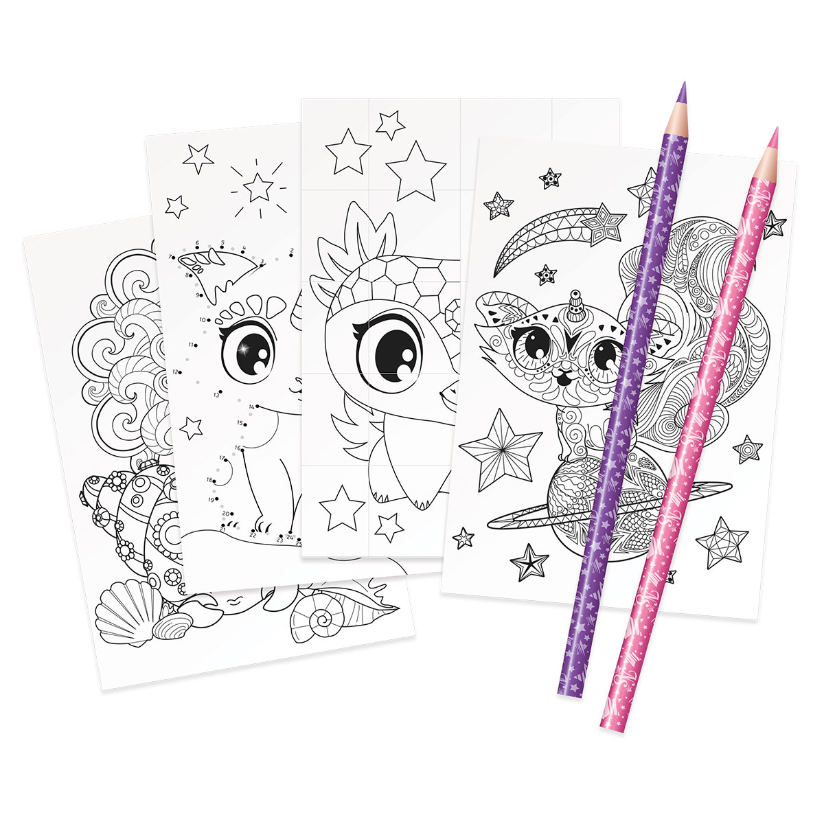 Потрійний пенал з наповненням Nebulous Stars S2 - Естрелія, 12608 1