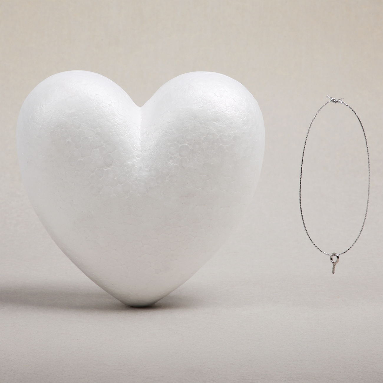 Пенопластовая заготовка SANTI «Сердце» 1 шт/уп., 15 см, 743116 3