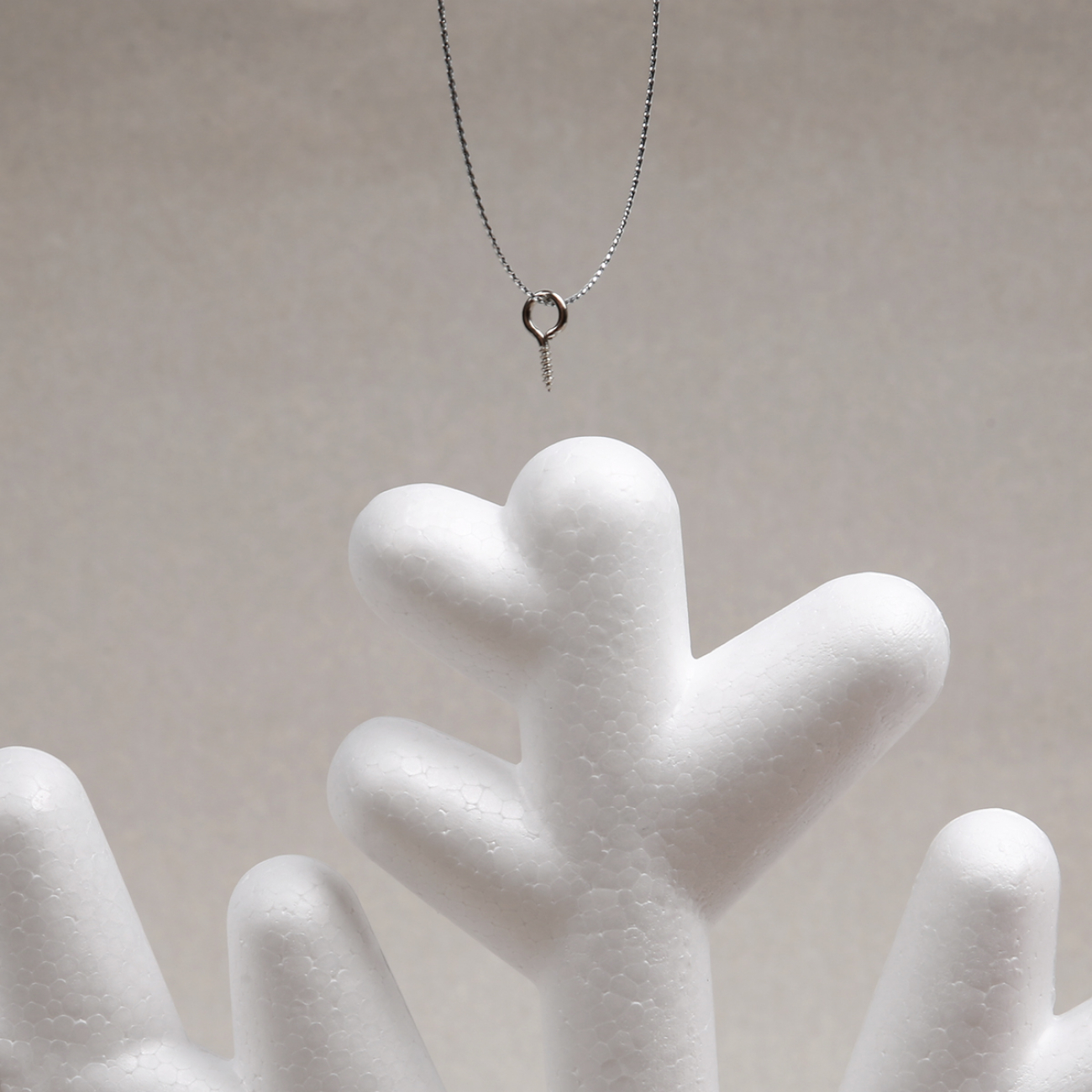 Пенопластовая заготовка SANTI «Снежинка» 1 шт./уп., 25 см, 743155 4