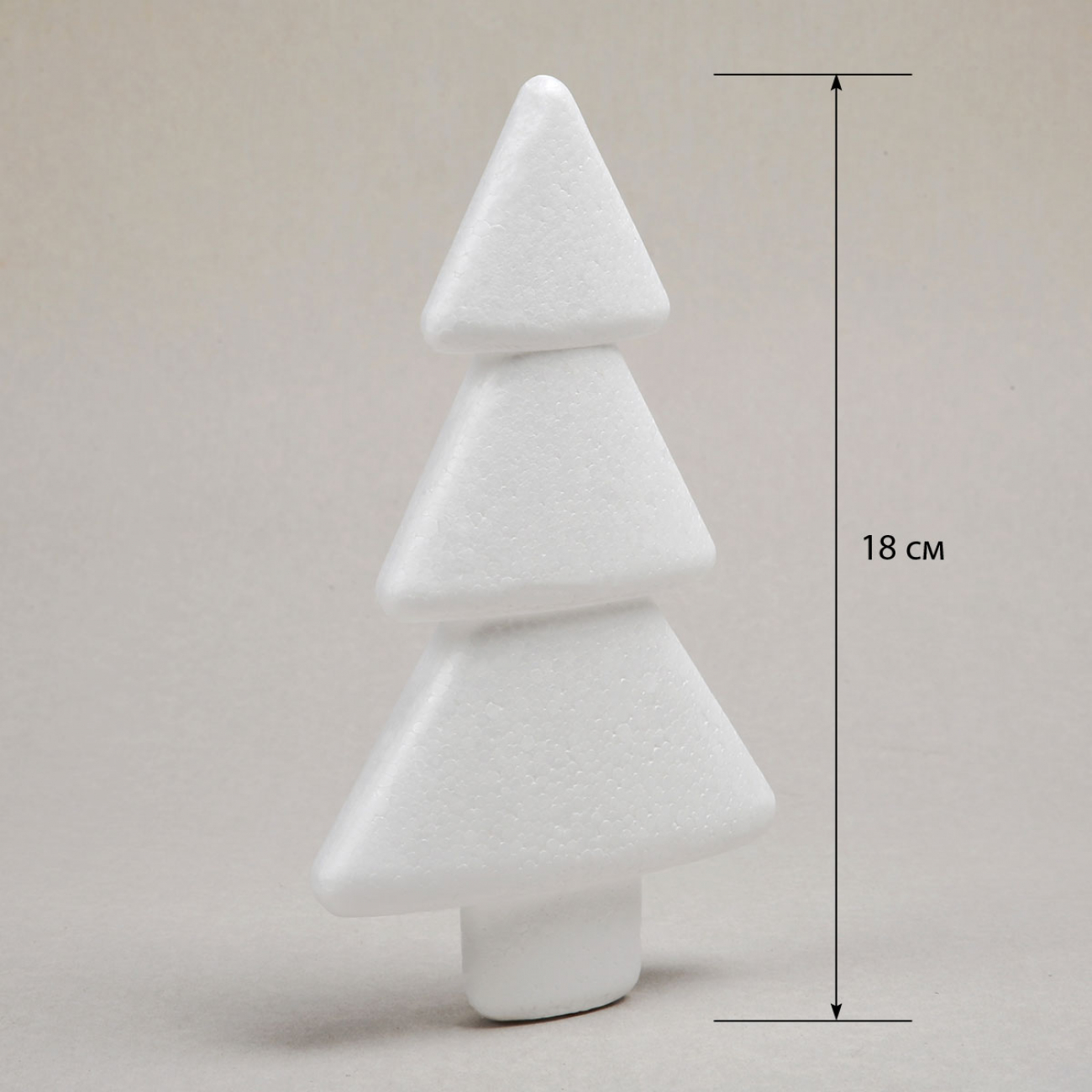 Пенопластовая заготовка SANTI «Елочка» 1 шт./уп., 18 см, 743160 1
