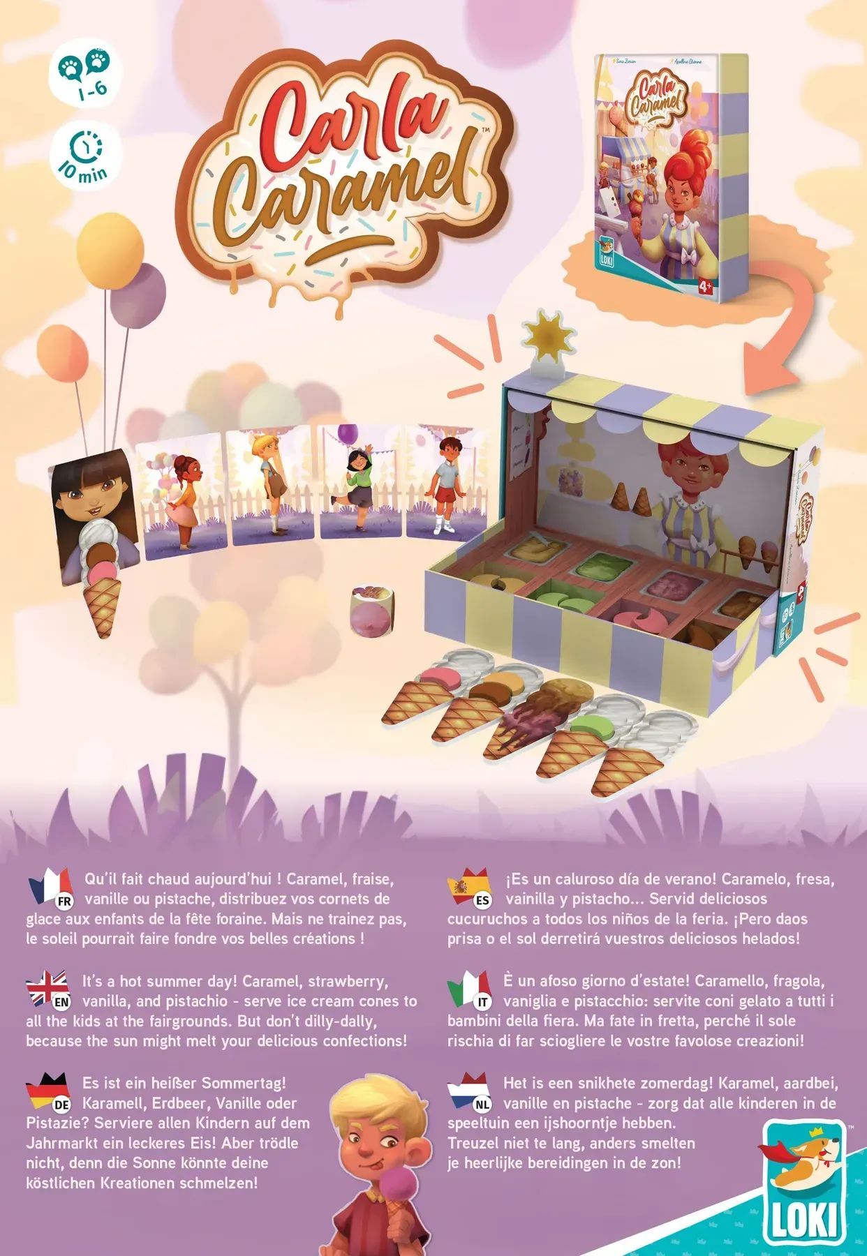 Настольная игра «Карла Карамель» LOKI, 51898_EU 4