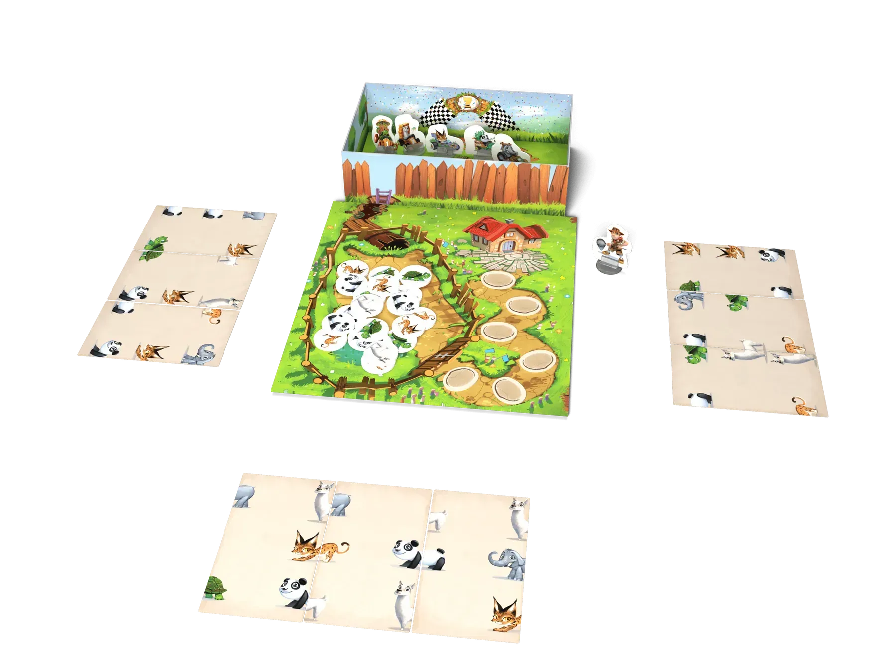 Настольная игра «Гонки в зоопарке» LOKI, 51600_EU 2