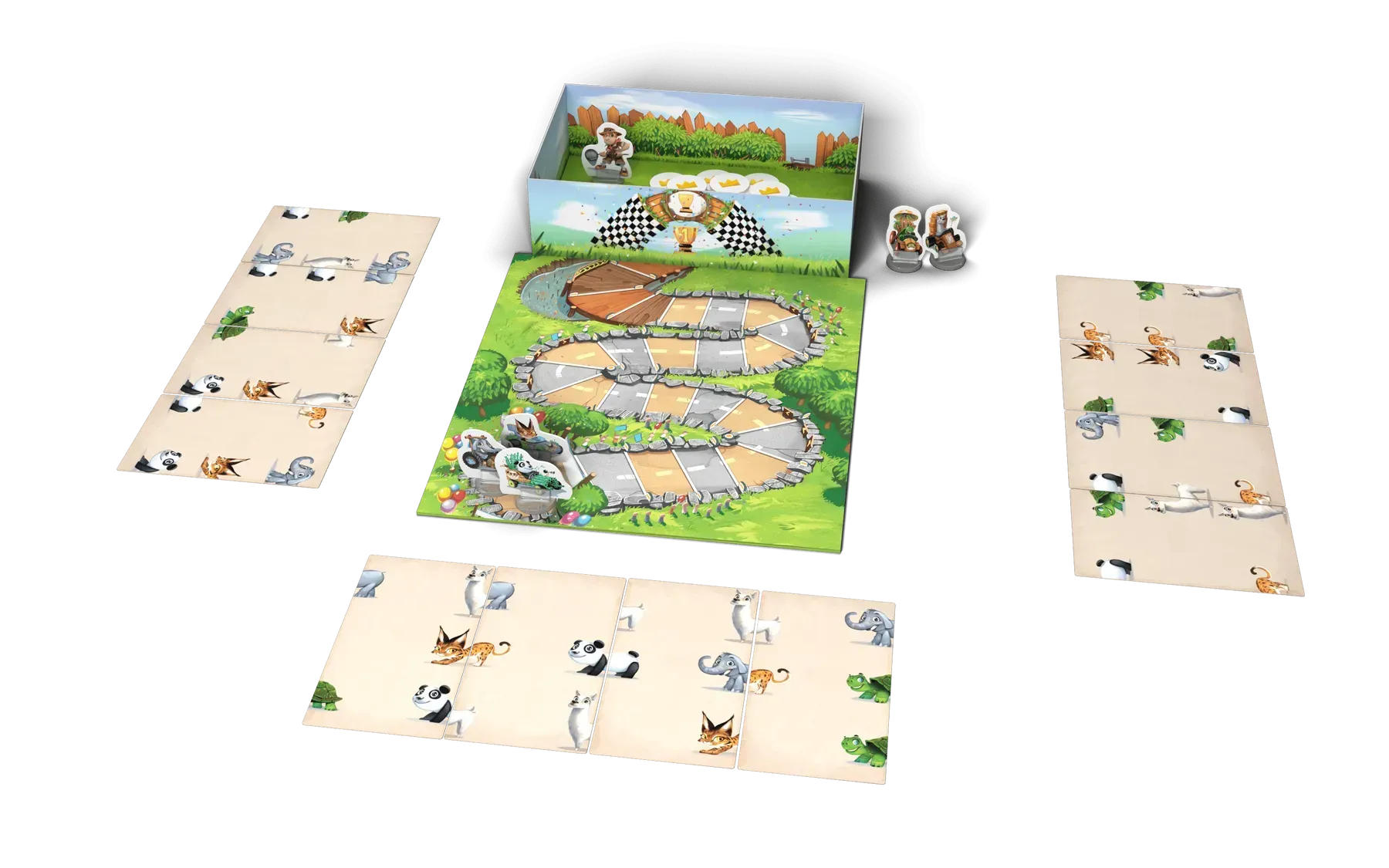 Настольная игра «Гонки в зоопарке» LOKI, 51600_EU 3