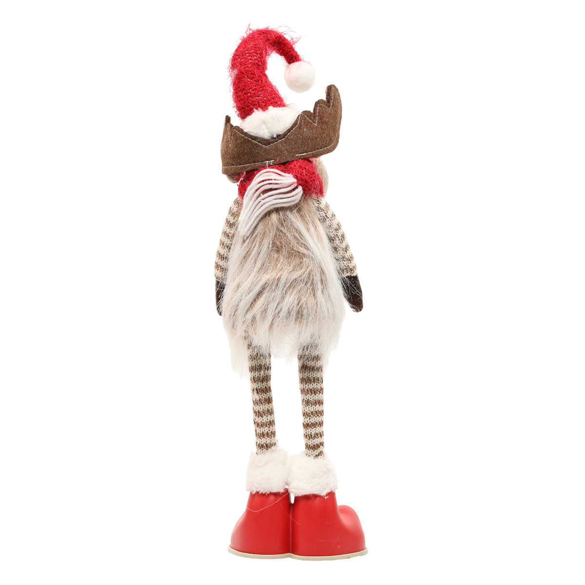 Мягкая игрушка новогодняя "Олень в красном" 47 см, 974004 2