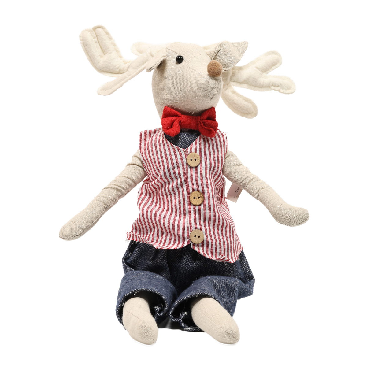 Украшение новогоднее Олень сидячий 61 см синий/розовый (2 вида в ассортим.), 9768457 ТМ "A&G"