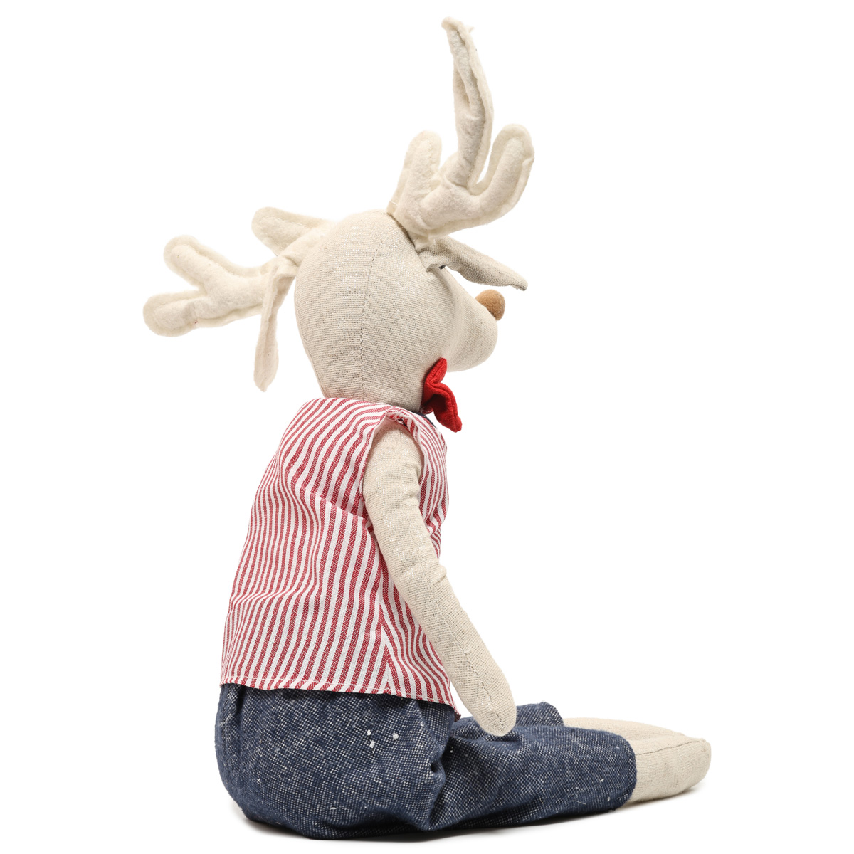 Украшение новогоднее Олень сидячий 61 см синий/розовый (2 вида в ассортим.), 9768457 ТМ "A&G" 1