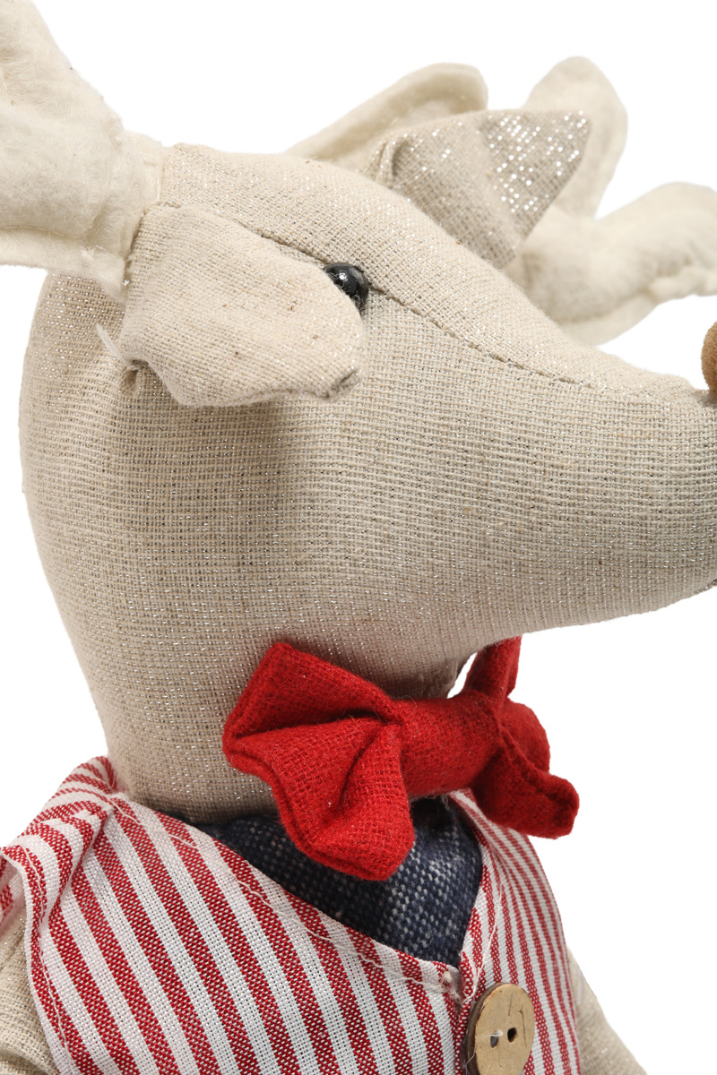 Украшение новогоднее Олень сидячий 61 см синий/розовый (2 вида в ассортим.), 9768457 ТМ "A&G" 4