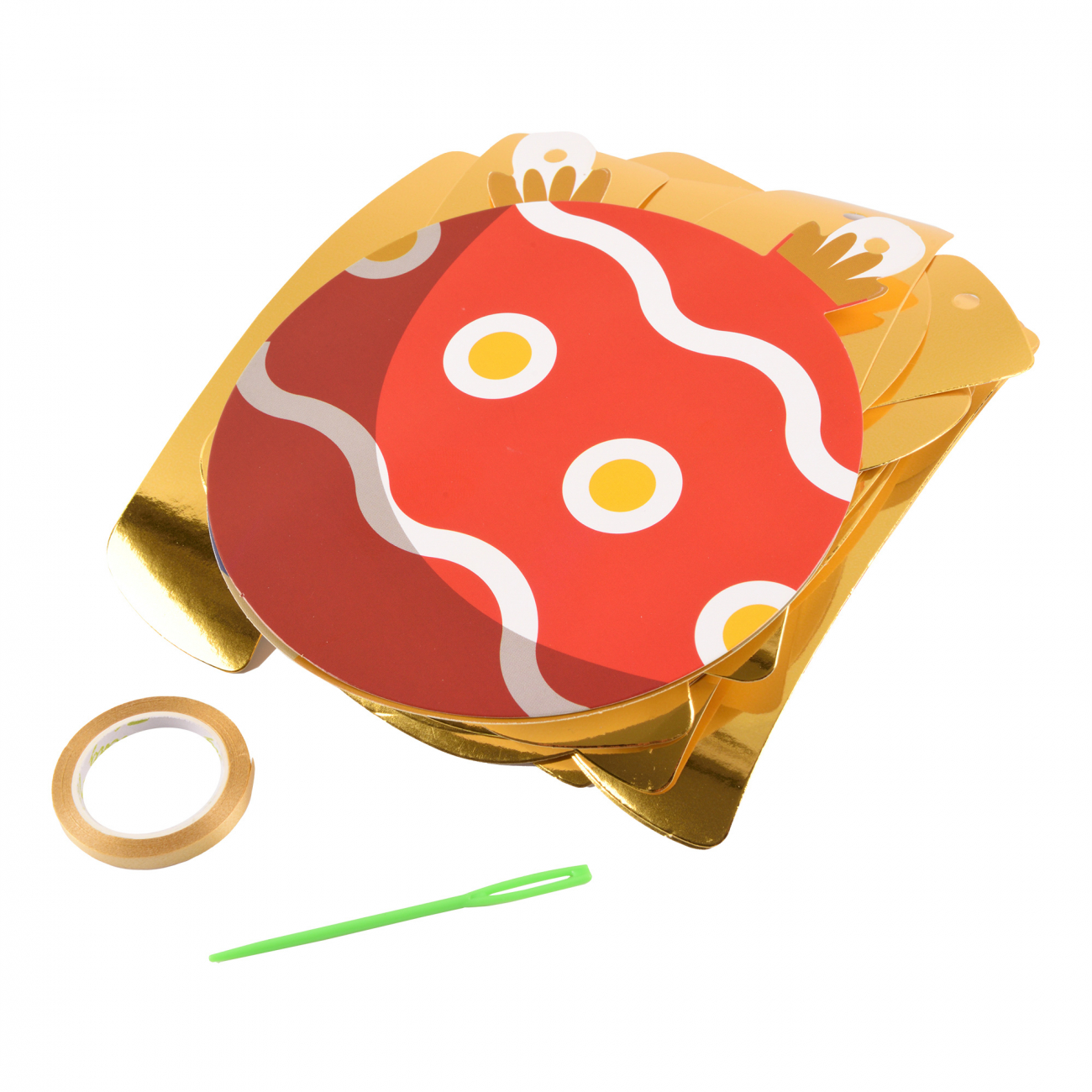 Гірлянда пап. Yes! Fun "З Новим Роком!" 14 елементів, 3 м, 974927 2