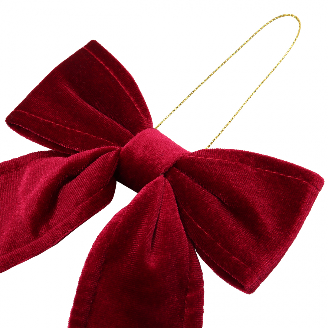 Украшение декоративное Yes! Fun "Бант" 12*13,5 см, бордо, 975090 1