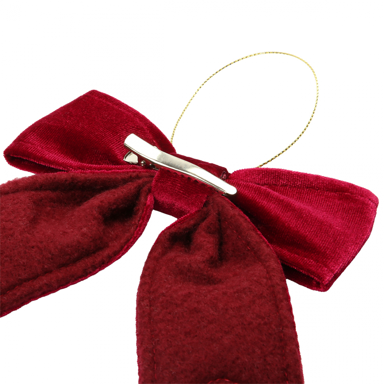 Украшение декоративное Yes! Fun "Бант" 12*13,5 см, бордо, 975090 3