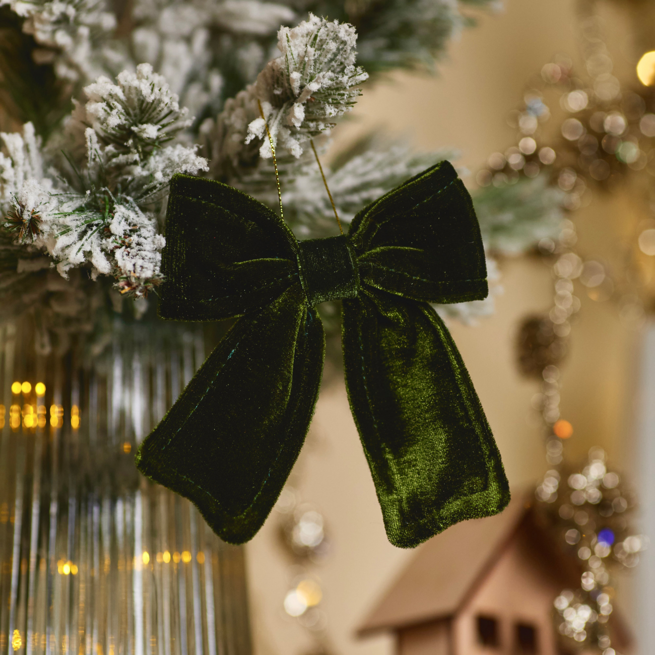 Украшение декоративное Yes! Fun "Бант" 12*13,5 см, темно-зеленый, 975087 5