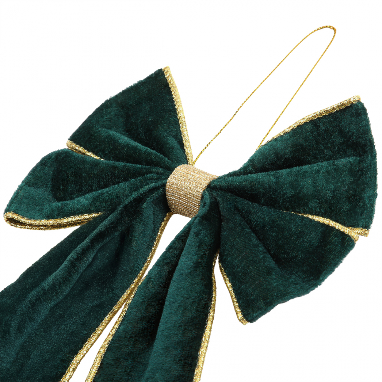Украшение декоративное Yes! Fun "Бант" 28*16 см, изумрудный, 975078 1