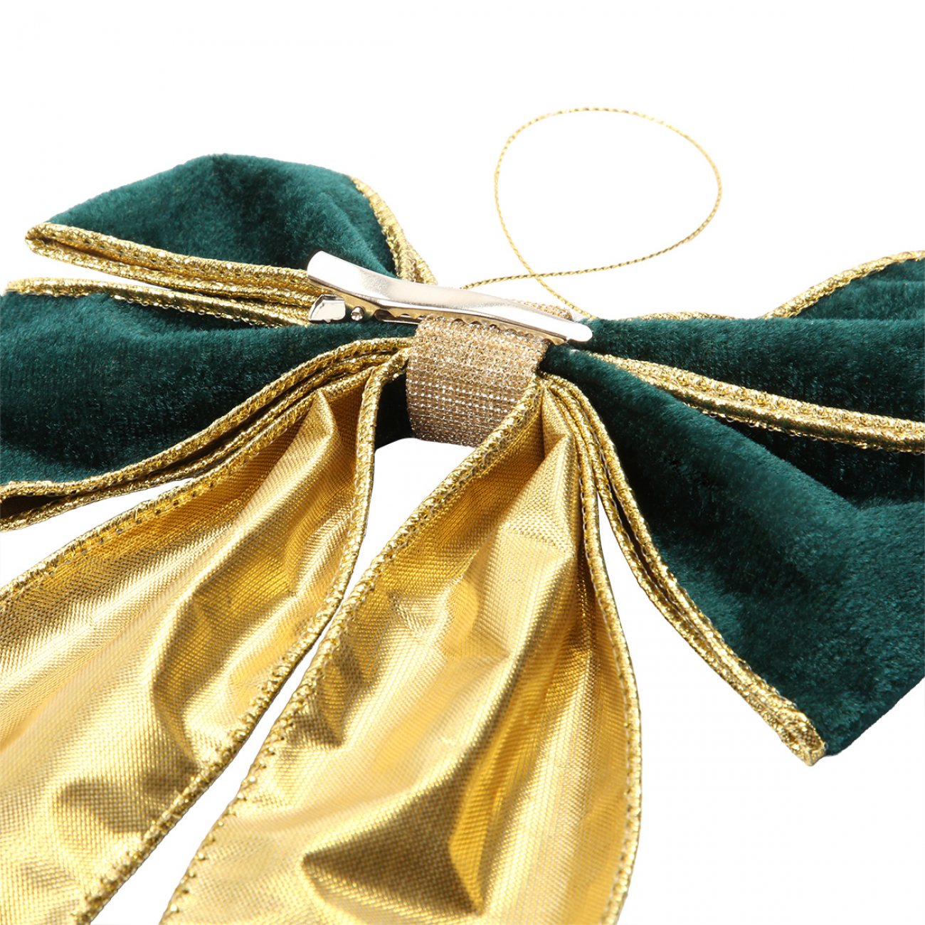 Украшение декоративное Yes! Fun "Бант" 28*16 см, изумрудный, 975078 3