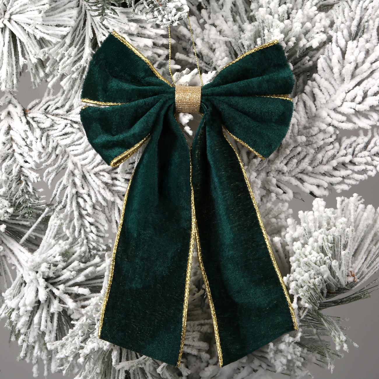 Украшение декоративное Yes! Fun "Бант" 28*16 см, изумрудный, 975078 4