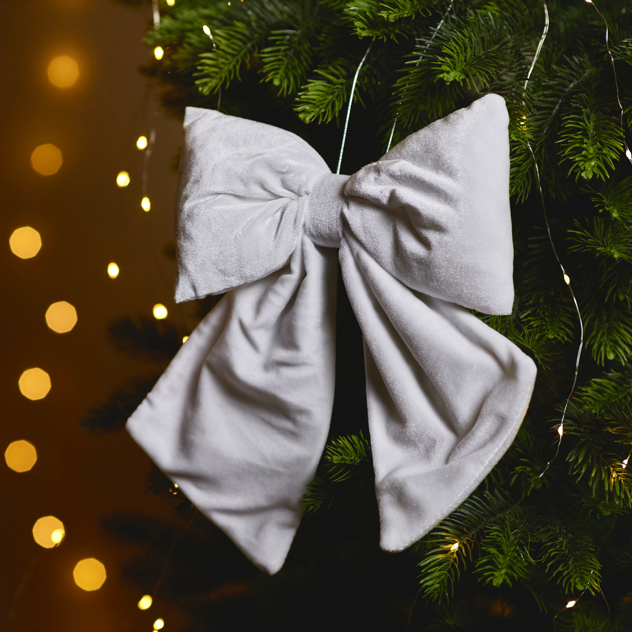 Украшение декоративное Yes! Fun "Бант" 32*25 см, белый, 975083 5