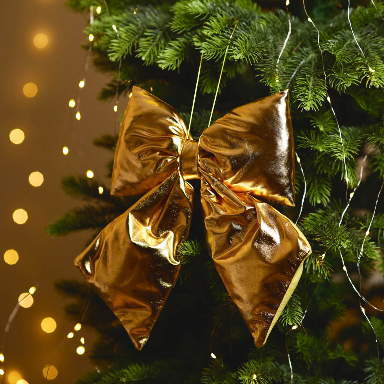 Украшение декоративное Yes! Fun "Бант" 32*25 см, золото, 975086 5